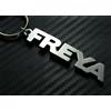 Freya Nome Portachiavi su Misura Acciaio Inox Regalo