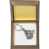 Labrador Retriever - Portachiavi In Metallo In Argento Con Cane Come Regalo