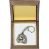 Art Dog King Charles Spaniel 2 - Portachiavi In Argento, Cane, Box Art Dog DE