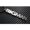 BIGMAN Portachiavi Nickname Stainless Steel Rettangolare Silver