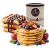 ALMAR GUSTO ITALIANO Preparato Almar per Pancake e Waffle Senza Allergeni, Uovo, Glutine e Latte, Contiene Semi di Lino e OMEGA3, VEGANO, Uso Professionale e Domestico, 100% Made in Italy - 10 Colazioni Lattina da 500g