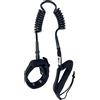 Kaohi Leash Kaohi calf leash (with grip) - double coil 6' x 8mm, Nero
