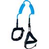Kaohi Leash Kaohi calf leash (with grip) - double coil 6' x 8mm, Blu