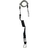 Kaohi Leash Kaohi Inviz Hybrid Leash 30" with carabiner, Nero