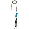 Kaohi Leash Kaohi Inviz Hybrid Leash 30" with carabiner, Blu