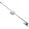 TopHomer Cerniera a ribalta per coperchio dell'armadio, cerniera in acciaio inox, asta di supporto per armadio/porta/mobili