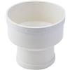 Mewutal Adattatore per condotto in PVC per tubo di scarico adattatore per cucina WC bagno (da 110 mm a 75 mm a 7,5 cm)