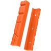 SENRISE 2 ganasce protettive per morsa, 125 mm, ganasce morbide per morsa da banco, cuscinetti fortemente magnetici, in nylon, multi-scanalatura e inserti testurizzati per il serraggio della lavorazione del