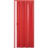 Pinto Porta a soffietto da interno in kit in PVC Rosso 82x220 cm mod. Simona