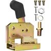 Generic Set maniglie per porte con bloccaggio per carrelli elevatori - Serrature per porte per caricatori con serratura per porte, applicazione Parti di ricambio hardware per porte in metallo, maniglie