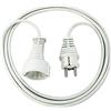 Brennenstuhl, Prolunga in plastica di alta qualita 3m bianco H05VV-F 3G1,5