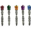 TopHomer 5 pezzi di punte magnetiche per cacciavite, set di punte per cacciavite PH2 a doppia testa con codolo esagonale da 6,35 mm e anello magnetico per l'installazione di viti per cartongesso e muro a secco