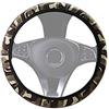 GENERIC Coprivolante mimetico | 38 cm antiscivolo | Copertura protettiva per volante auto | Coprivolante elastico | Manicotti per volante auto per veicoli