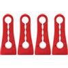 Generico Ammortizzatore Acustico Per Serratura Portiera Auto - Ammortizzatore In Gomma Per Portiera Auto | Tampone Sonoro Resistente All'usura, Ammortizzatore Serratura Portiera Auto, Silenziatore Serratura Po
