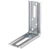 Alberts GAH-Alberts 339920 Squadretta di Regolazione, Acciaio, 70 x 80 x 30 mm / 50 pezzi