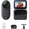 Insta360 GO 3S Nero Notte (128GB) - Cam 4K per vlogging, POV a mani libere