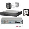 Dahua KIT videosorveglianza Dahua DVR 4 canali 1 Telecamera 5 MP Smart Dual Light 500g