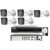 Hikvision Kit Videosorveglianza HIKVISION DVR 8 Canali 5MP 3K 5 Telecamere Bullet HDD 1TB