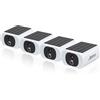 SET n. 2/3/4 Telecamera Pannello solare integrato WIFI Wireless Esterna ALEXA