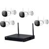 Imou Kit Videosorveglianza IMOU Wireless con NVR e 4 Telecamere Bullet 2C 2MP HD 1TB