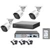 Dahua Kit videosorveglianza dahua DVR 3 telecamere bullet 2 MP Full HD hdd 1TB