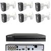 Hikvision KIT videosorveglianza Hikvision DVR8 Canali 6Telecamere bullet 8 MP 4K Hdd 500gb