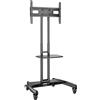 Does not apply Supporto TV Da Pavimento Con Ruote Carrello Staffa Porta Mobile Stand Orientabil
