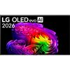 Lg Smart TV 77" 4K Ultra HD OLED evo WebOS Classe E Argento OLED77G64LW.API LG