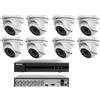 Hikvision KIT videosorveglianza Hikvision DVR 16 Canali 8 Telecamere DOME 5 MP Hdd 500gb