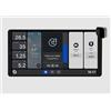 Shelly Pannello a muro Smart Home Wall Display X2 Nero + Sensore BLU H&T Nero
