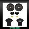 IPNOSIS Kit IPNOSIS Fronte Da Urlo Alta Efficienza X SPL 2pz.20cm+2pz.tweeter neodimio