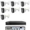 Hikvision KIT videosorveglianza Hikvision DVR8 Canali 7Telecamere bullet 8 MP 4K Hdd 500gb