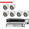 Hikvision KIT videosorveglianza analogico Hikvision DVR 8 canali 6 telecamere colorvu 2 MP