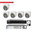 Hikvision KIT videosorveglianza analogico Hikvision DVR 8 canali 5 telecamere colorvu 2 MP