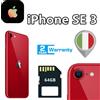 Apple NUOVO Apple iPhone SE 3a Gen. Nero Bianco Rosso - 64GB (Sbloccato) 💎Originale