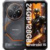 Blackview FORT 2 Rugged Smartphone 24GB+128GB Android 15 Telefono Doppia SIM NFC