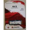 Kingston SSD Interno Kingston NV3 2TB PCle 4.0 NVMe M.2 nero
