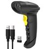 Barcode Scanner 2D Bluetooth, Wireless QR Code Scanner, 2D Imager Mit 2000 Mah A