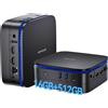 Blackview MP60 Mini PC Intel N150 16GB DDR4 512GB M.2 SSD Win 11 PRO WIFI 5 4K