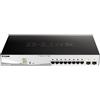 D-LINK 8-PORT POE+SMART MANAGED SWITCH+2 SFP BUDGET 130W