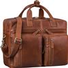 Does not apply "Goliatus XXL Borsa Porta PC Portatile 17,3 Pollici Pelle Borse a Tracolla Uomo