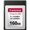 Scheda Di Memoria Cfexpress 860 Type B Da 160 GB - TS160GCFE860