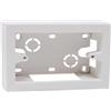 ETTROIT Cassetta da parete modulare 504 monoblocco 4 posti montaggio esterno universale colore bianco IP40 Ettroit MT3604