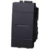 ETTROIT Deviatore assiale 1P 16A 250V compatibile Bticino Livinglight colore nero