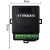 ETTROGATE Kit radio universale 2 canali per automazione cancelli / luci / irrigazione/tende con 2 telecomandi 433mhz IP20 ET6001