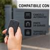 ETTROGATE Telecomando Universale Rolling Code e Codice Fisso Autoapprendimento 4 Canali Frequenza 280 a 868 Mhz