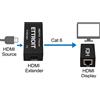 ETTROIT extender HDMI 60MT utp Full HD 1080P 3D Kit TX-RX su cavo lan RJ45 Loop-Out