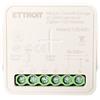 ETTROIT Micromodulo Smart Zigbee 1 Canale per Cancelli Garage e Serrature da Incasso ETZB4021