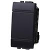 ETTROIT Interruttore unipolare 1P 16A compatibile Bticino Livinglight colore nero