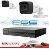 HIKVISION KIT VIDEOSORVEGLIANZA 4K HIKVISION DVR 8 CANALI 8MPX 2 TELECAMERE BULLET HD 1TB